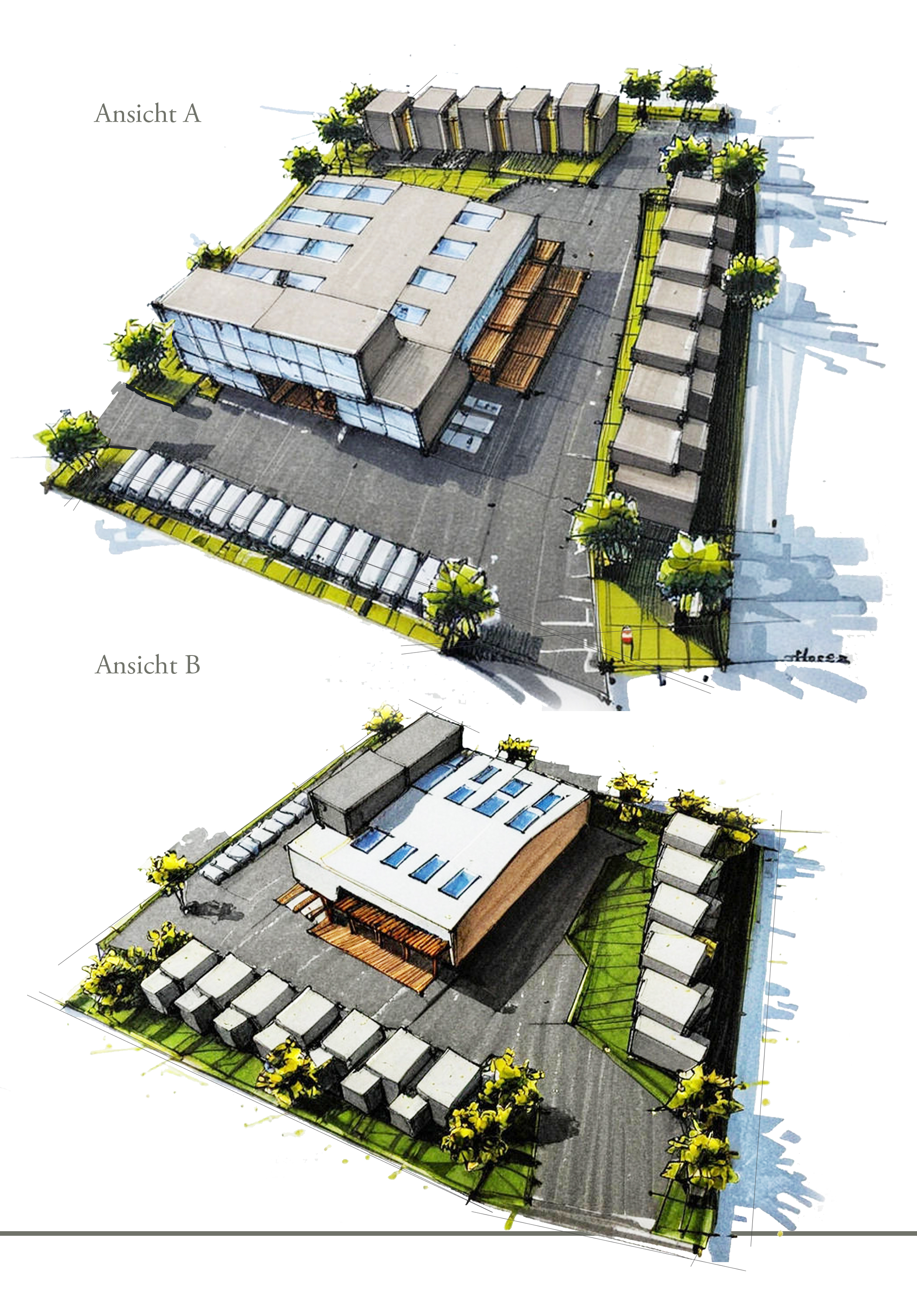 Skizze Exposee Immobilie