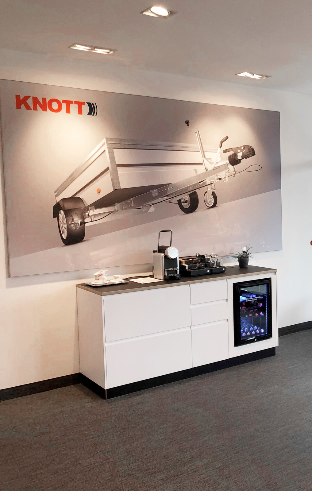 Foyer Eingangsbereich Firma Knott GmbH