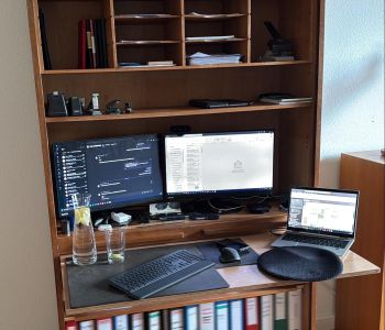 Restauration und Umbau Rolladenschrank